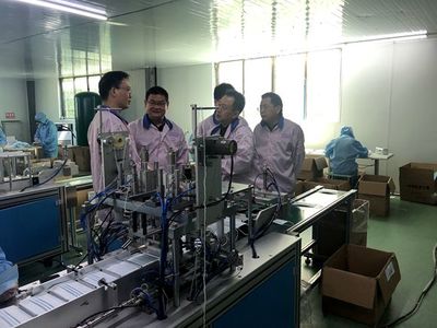 益陽市市場監(jiān)督管理局赴沅開展民用口罩生產企業(yè)專項檢查暨檢驗檢測服務行動